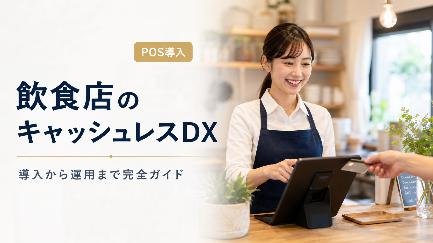 飲食店のキャッシュレスDX完全ガイド｜導入から運用までの実務手順【2026年版】