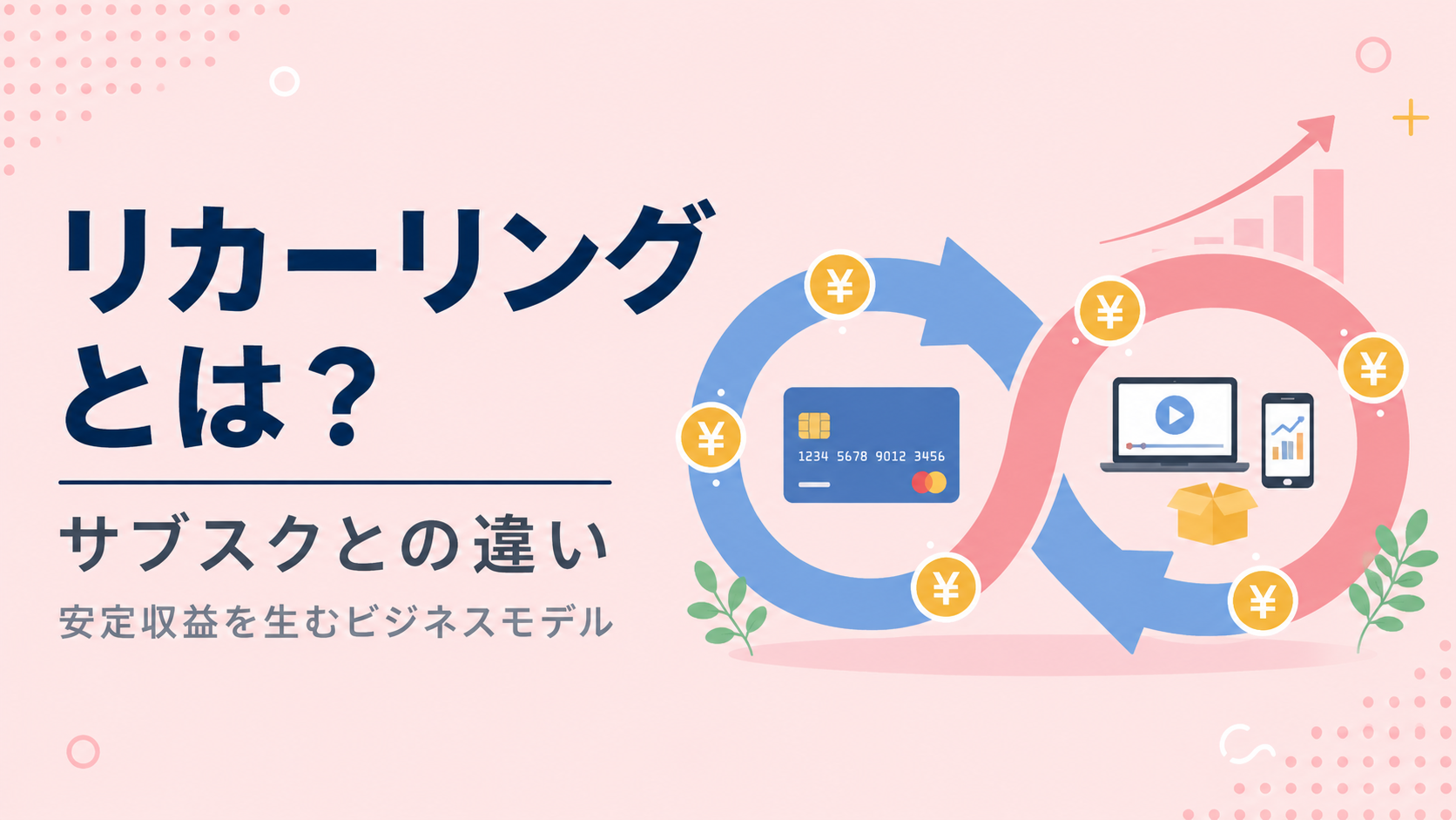 リカーリングとは？サブスクリプションとの違い、安定収益を生むビジネスモデルを解説